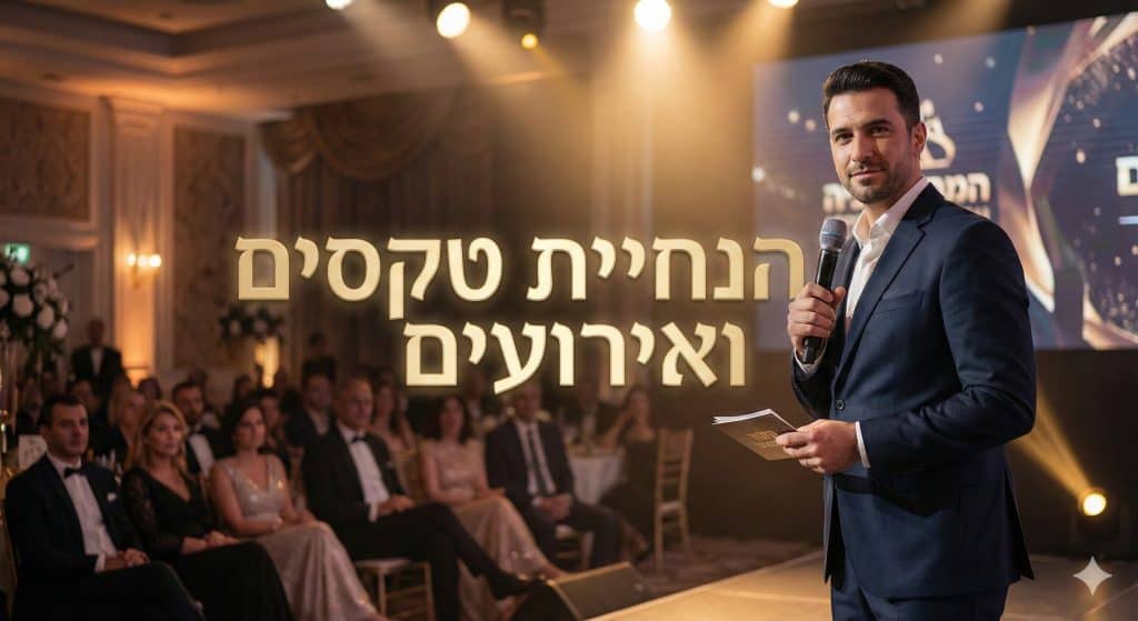 הנחיית אירועים וטקסים