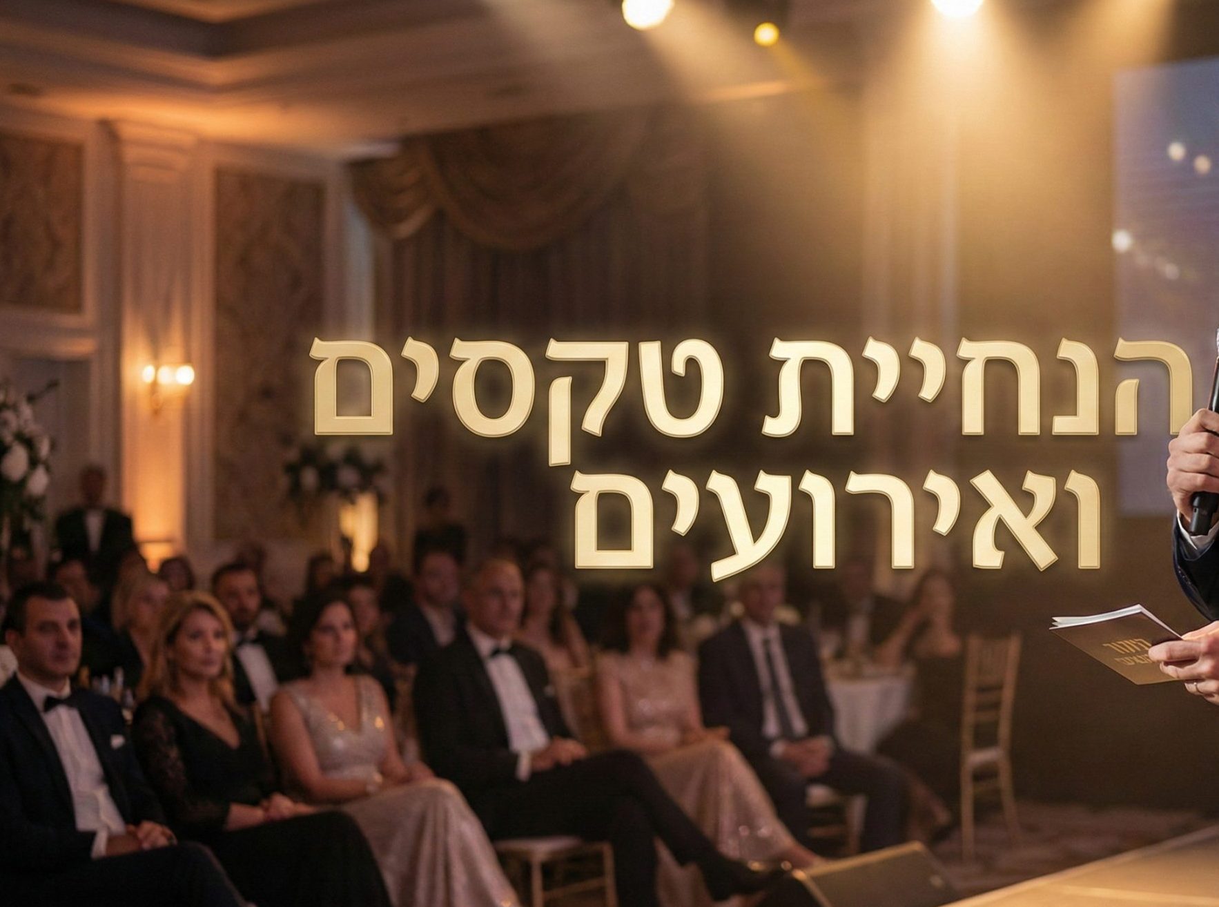 הנחיית אירועים וטקסים