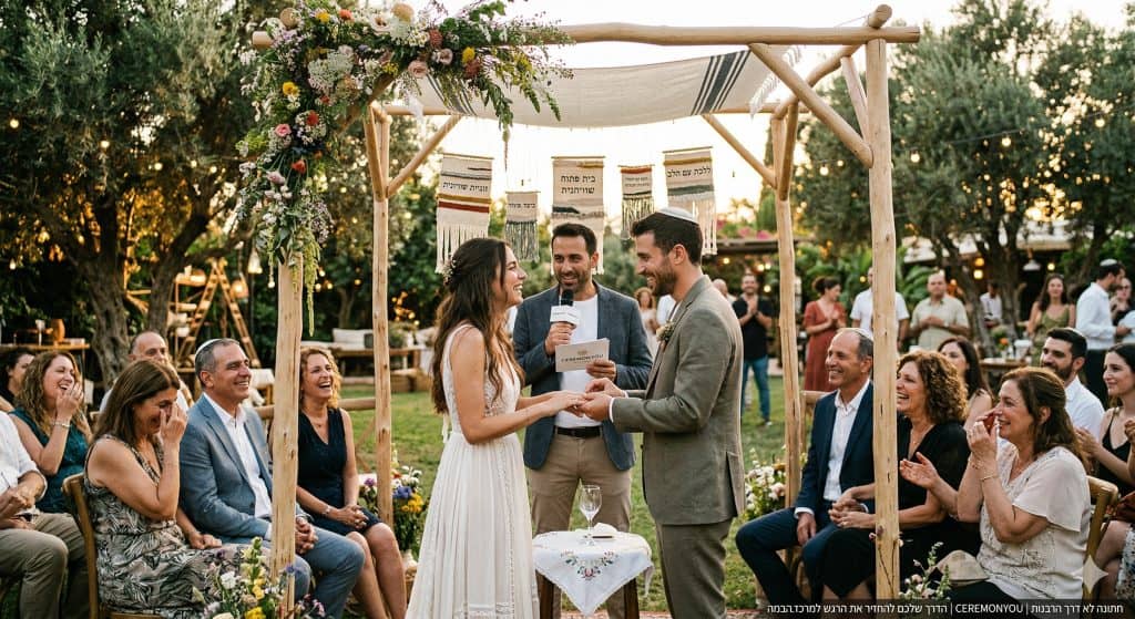 חתונה לא דרך הרבנות: המדריך המלא לטקס חופה אישי, מרגש ומדויק