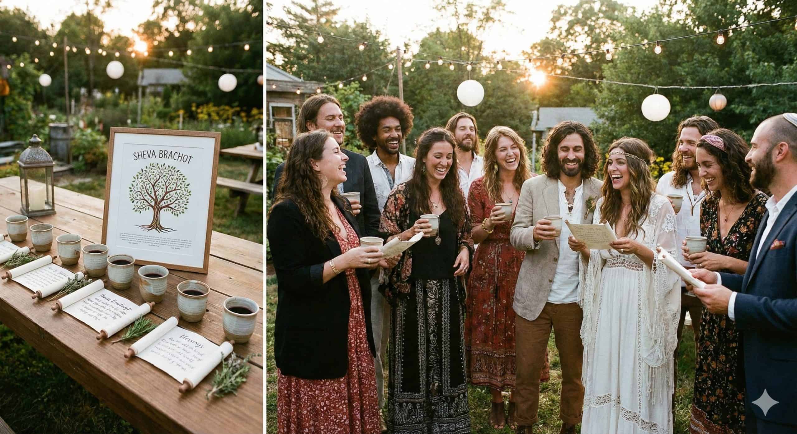 שבע ברכות רעיונות: המדריך המלא לחופה אישית ומרגש