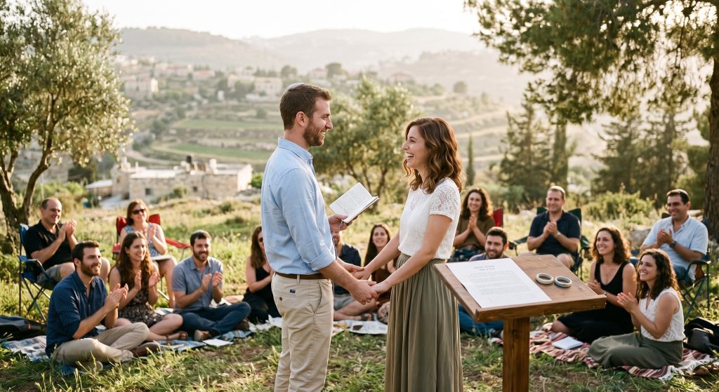 ברכת אירוסין חילונית: המדריך המלא לכתיבת טקס מרגש וייחודי