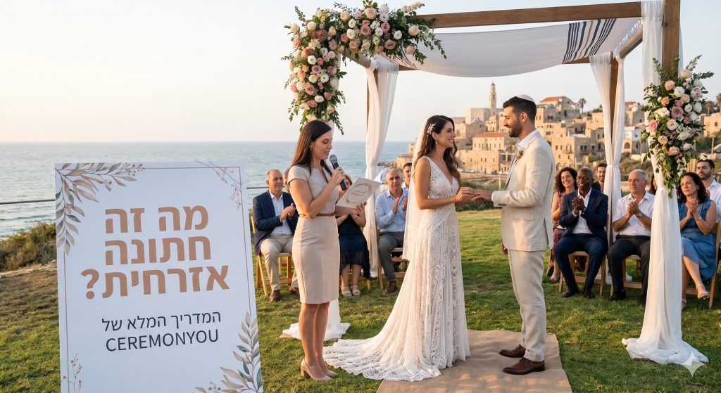 מה זה חתונה אזרחית? המדריך המלא לנישואין מחוץ לרבנות